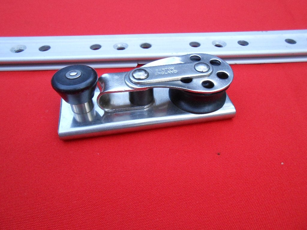 Barton Keerblok + Slede + Rail, 32 mm, voor Reefsysteem, Ophalen of Verzenden, Nieuw, Lijn of Blok