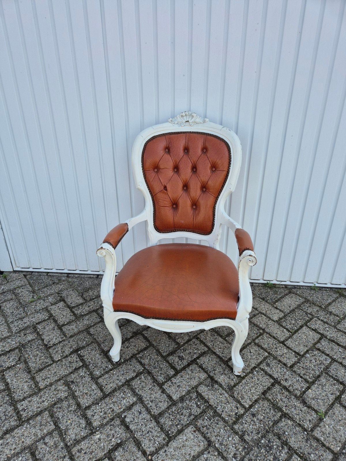 lodewijk barok fauteuil uit de jaren zeventig, Ophalen