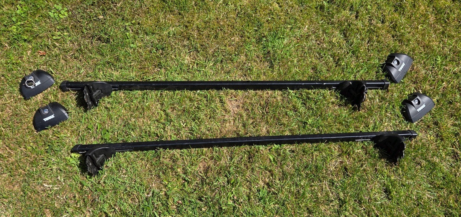 Thule dakdragers (Opel Corsa D 5-deurs 2006-2014), Auto diversen, Dakdragers, Ophalen, Gebruikt