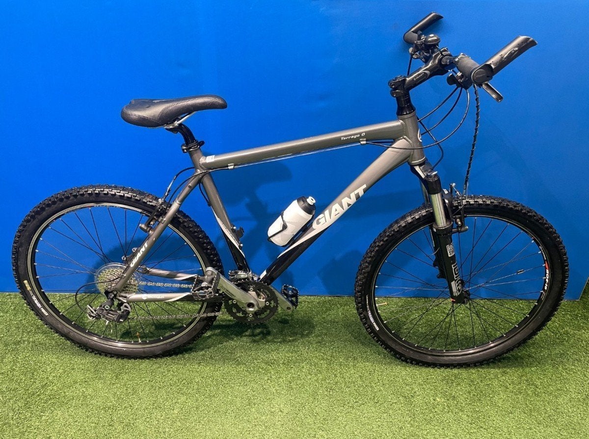 Giant Terrago 0 Heren Grijs, Fietsen en Brommers, Fietsen | Mountainbikes en ATB, Ophalen, Gebruikt, -, Heren