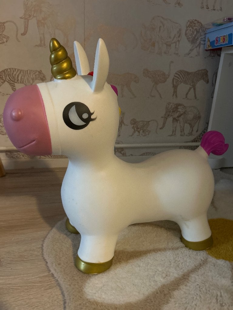 Springdier unicorn, Ophalen, Gebruikt