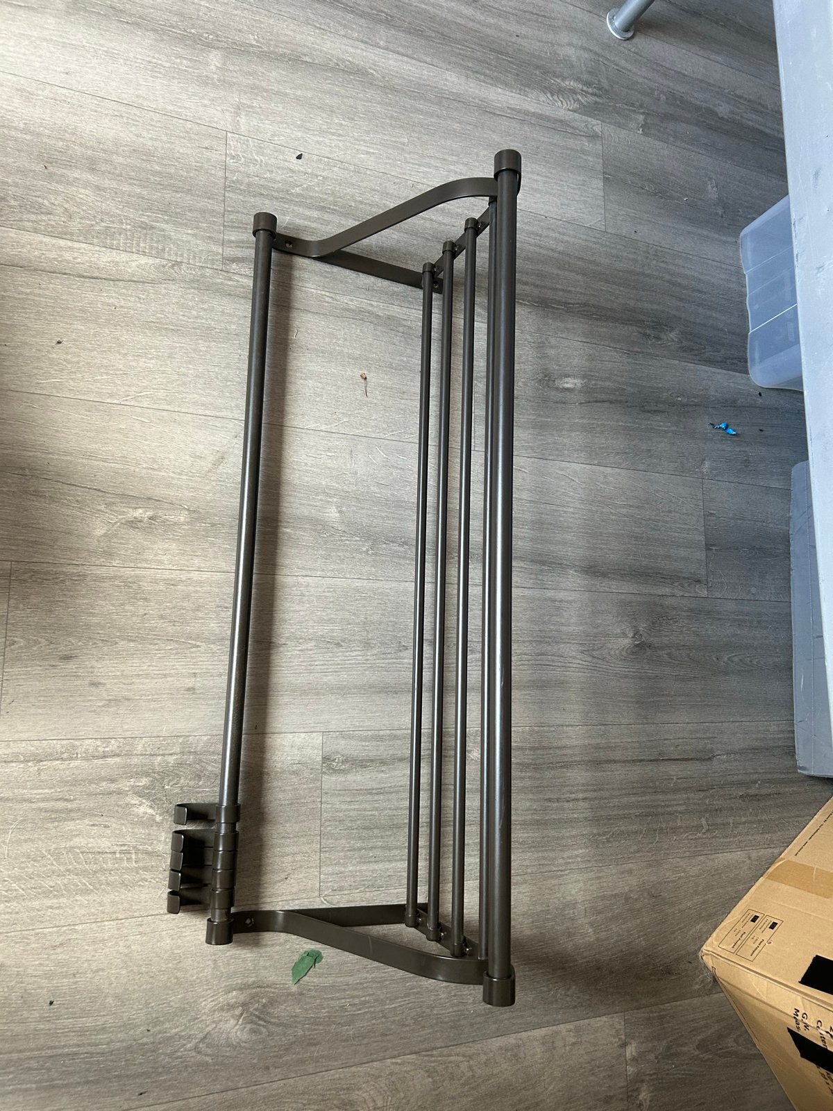 IKEA Portis wandkapstok met hoedenplank en haken, Gebruikt, Minder dan 100 cm, Metaal, Ophalen