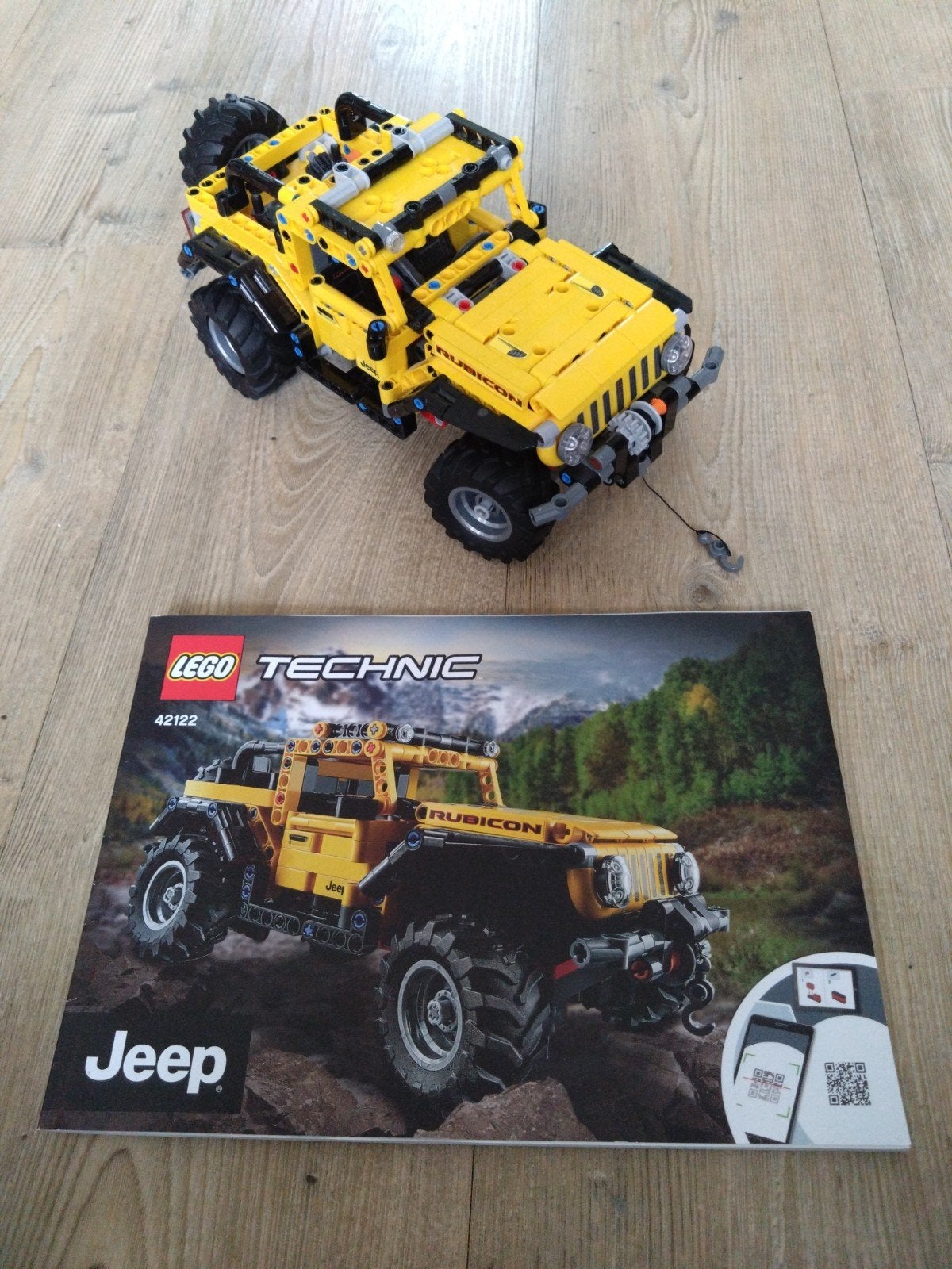 LEGO Technic Jeep Wrangler Rubicon 42122, Ophalen of Verzenden, Zo goed als nieuw, Overige merken