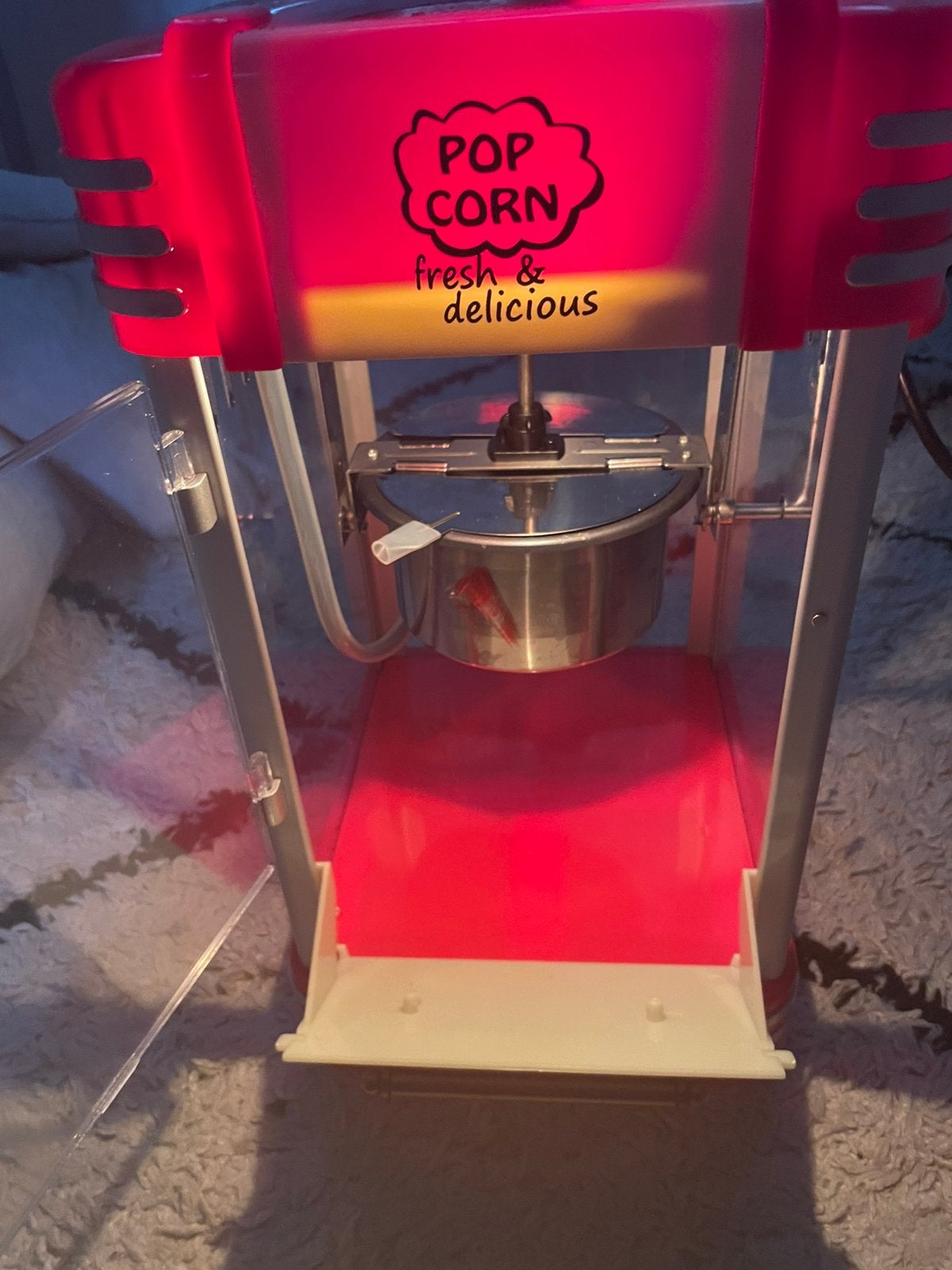 RETRO FUN XL Popcornmachine (H 45 x B 28 ), Ophalen of Verzenden, Zo goed als nieuw