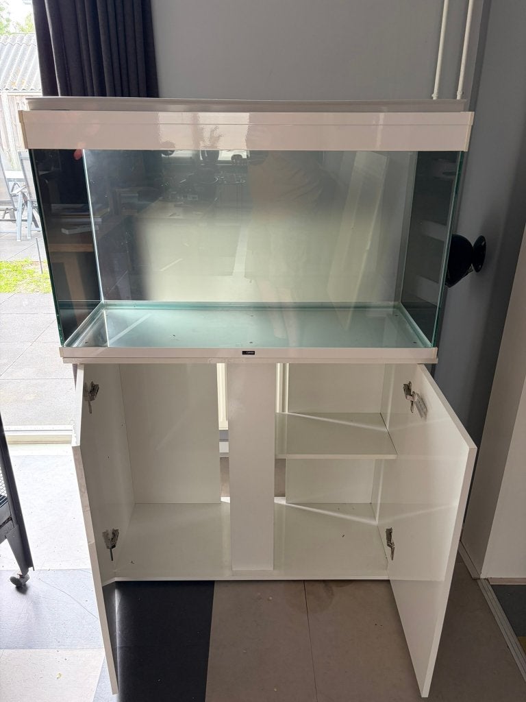 ciano aquarium + jmb verlichting + meer, Ophalen, Gebruikt, Overige merken, Leeg aquarium