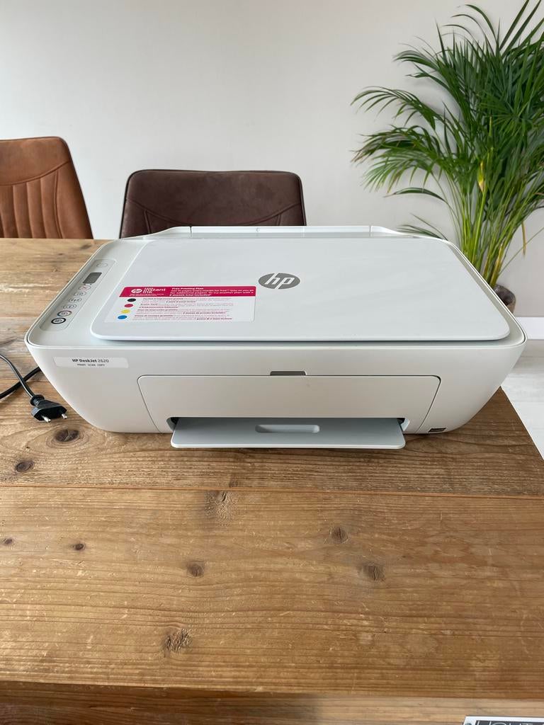 HP DeskJet 2620 All-in-One Printer - Print, Scan, Copy, Ophalen, Gebruikt, Inkjetprinter, All-in-one