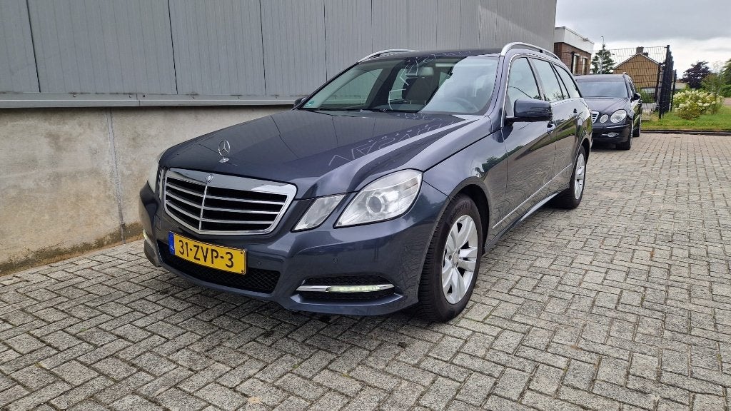 Mercedes-Benz E200 CDI Avantgarde Estate 2013 - 1ste eig, Auto's, Automaat, Euro 5, Zwart, Stationwagon