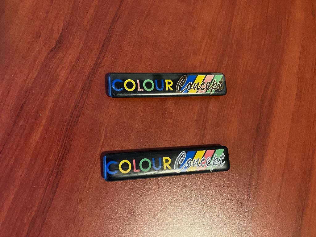 Golf 3 Colour Concept edition emblemen, Ophalen, Gebruikt, Volkswagen