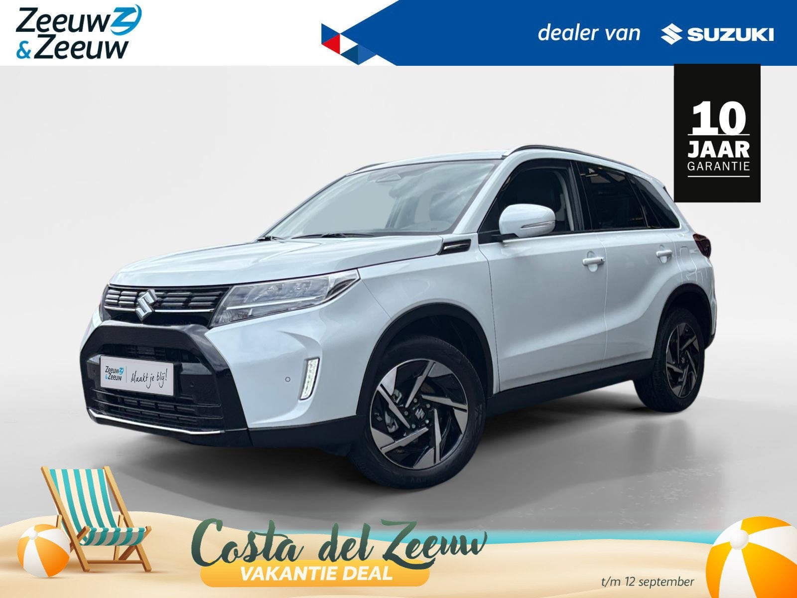Suzuki Vitara 1.4 Boosterjet Style | €1850,- Korting | Nav, Auto's, Voorwielaandrijving, 12 maanden, 4 cilinders, Leder