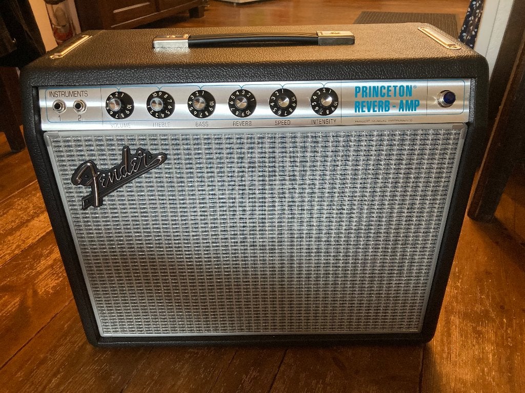 Fender Princeton reverb versterker, Ophalen, Nieuw, Minder dan 500 watt, Overige typen