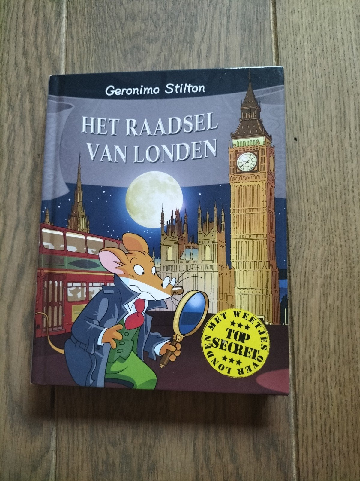 Het raadsel van London Geronimo Stilton, Ophalen of Verzenden, Zo goed als nieuw, Fictie algemeen