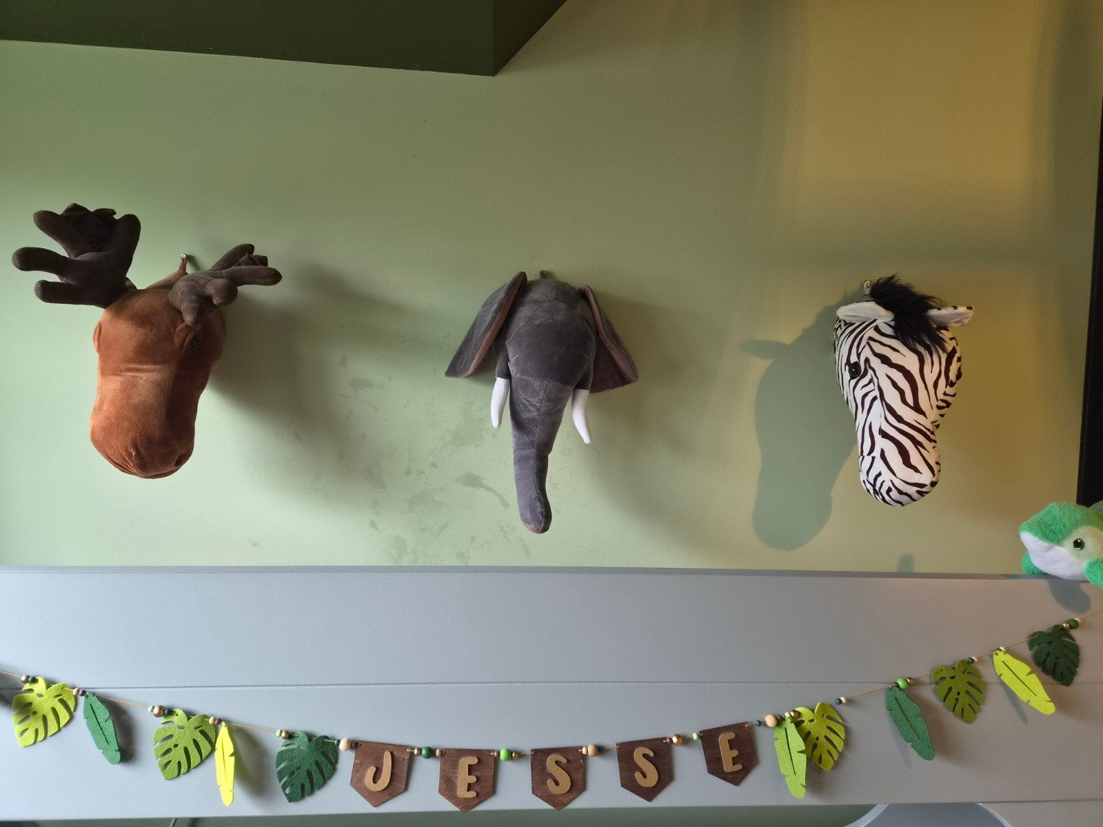 3 muur knuffels, Ophalen, Zo goed als nieuw, Wanddecoratie