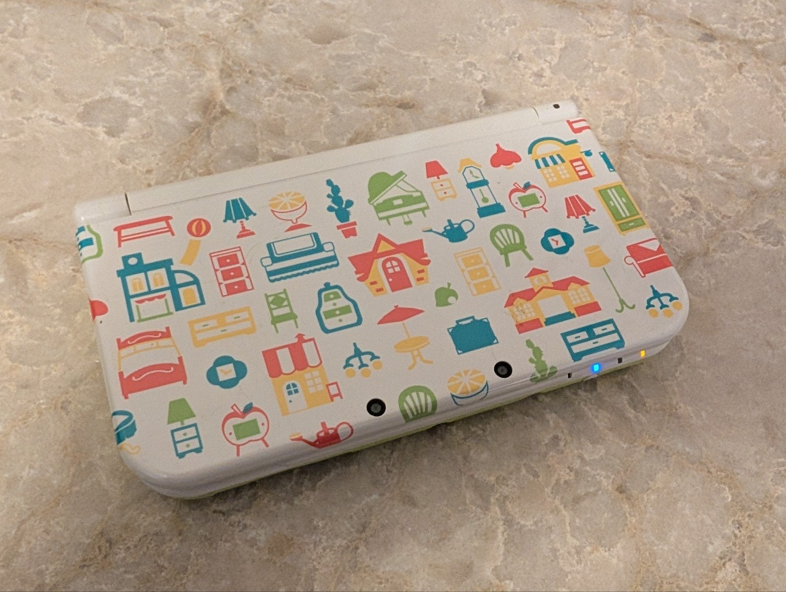 New Nintendo 3DS XL Animal Crossing Happy Home Designer, Ophalen of Verzenden, Gebruikt, Wit, 3DS XL