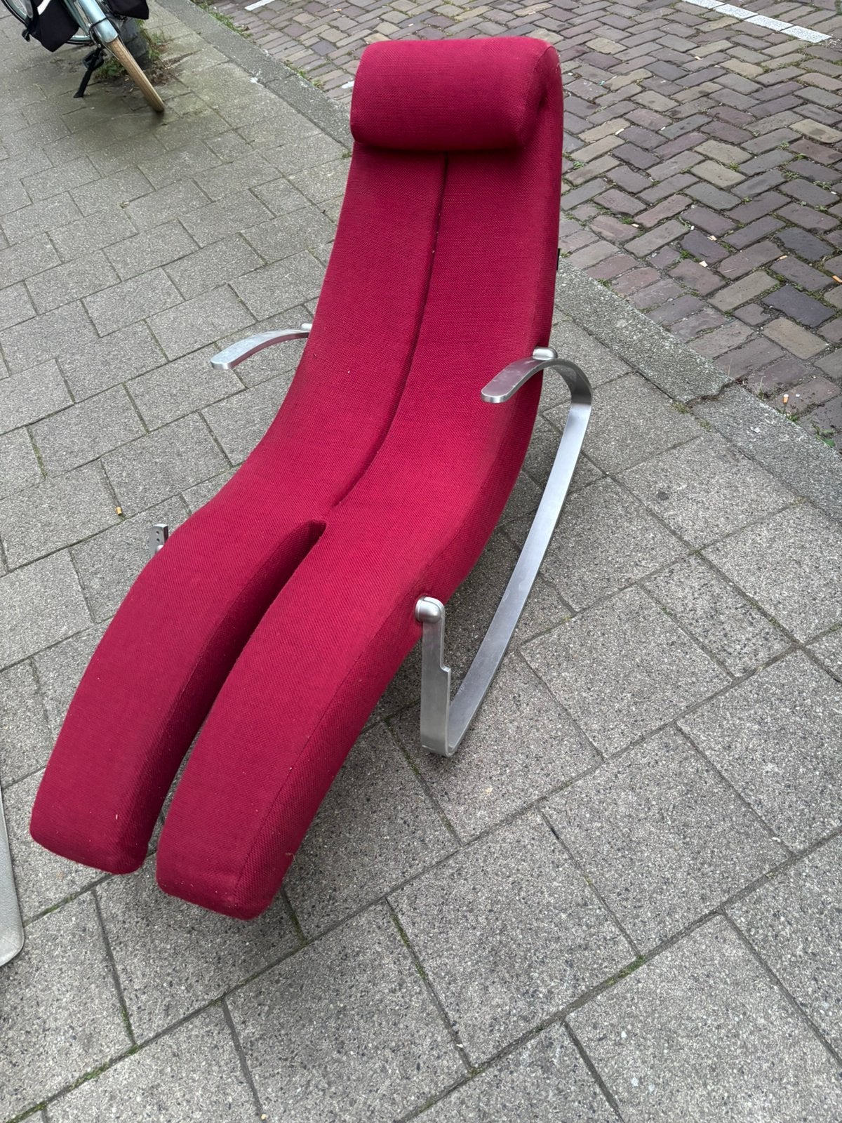 Bijzondere vintage ligstoel, Ophalen, Zo goed als nieuw