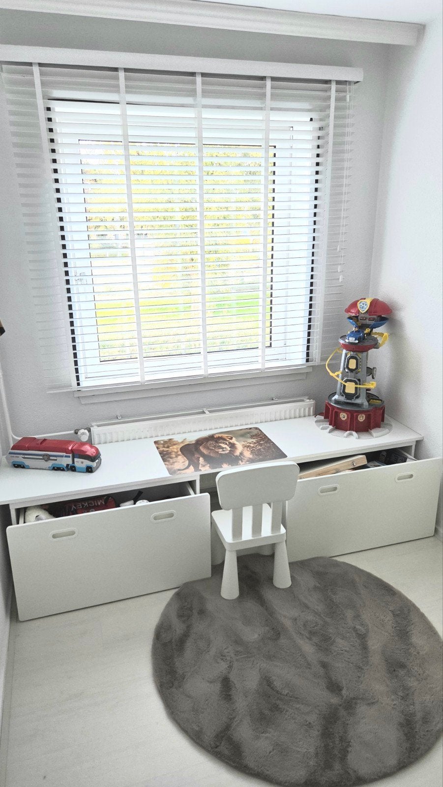 ZGAN kinder speeltafel / bureau met stoel erbij, Ophalen, Minder dan 75 cm, 50 tot 70 cm, 105 cm of meer