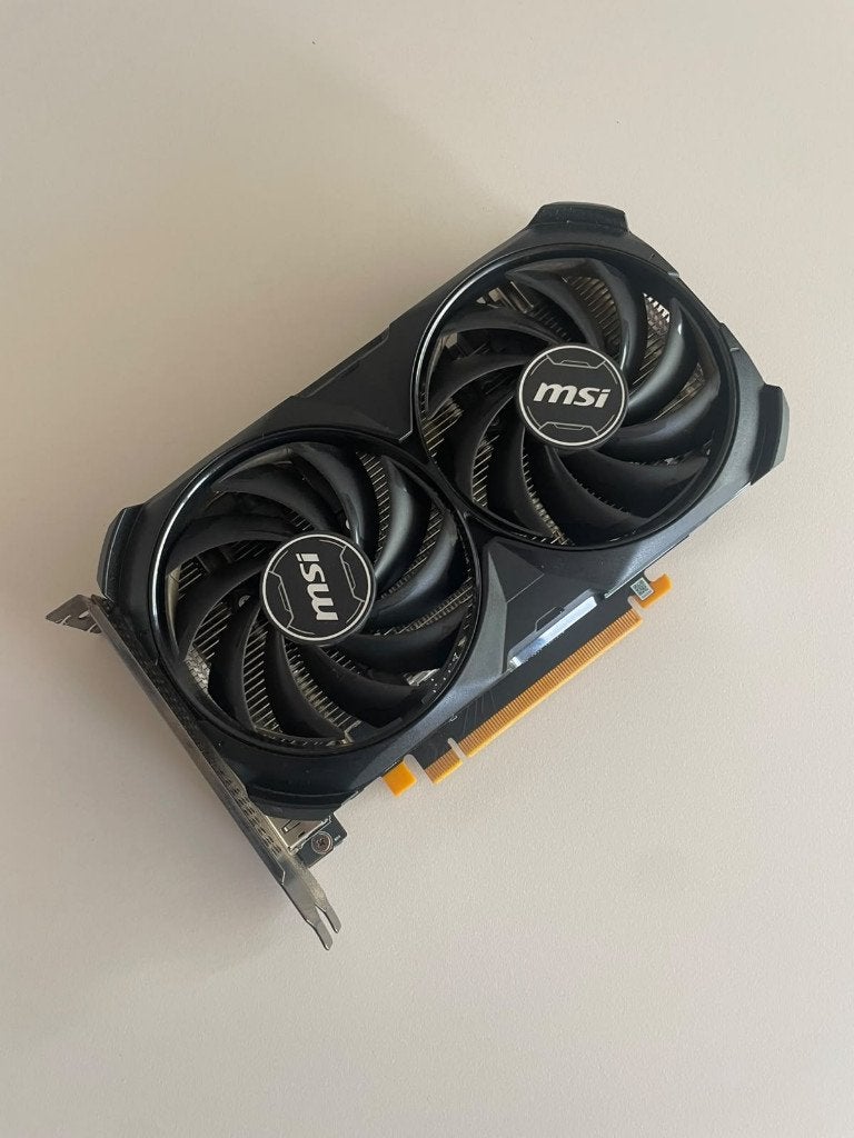 MSI GeForce RTX 4060 VENTUS 2X BLACK 8G OC, Computers en Software, Videokaarten, Gebruikt, GDDR6, PCI-Express 4, Ophalen of Verzenden