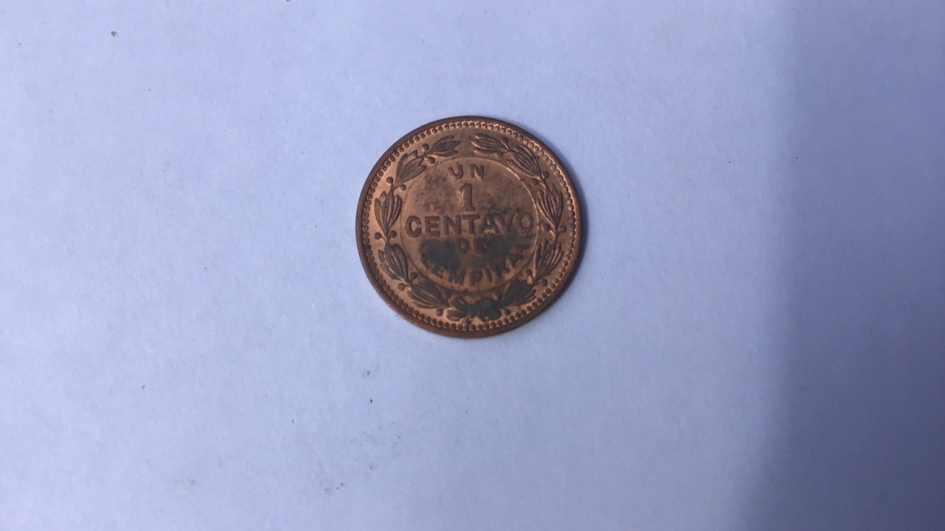 Honduras 1 centavo 1974., Postzegels en Munten, Munten | Amerika, Ophalen of Verzenden, Midden-Amerika