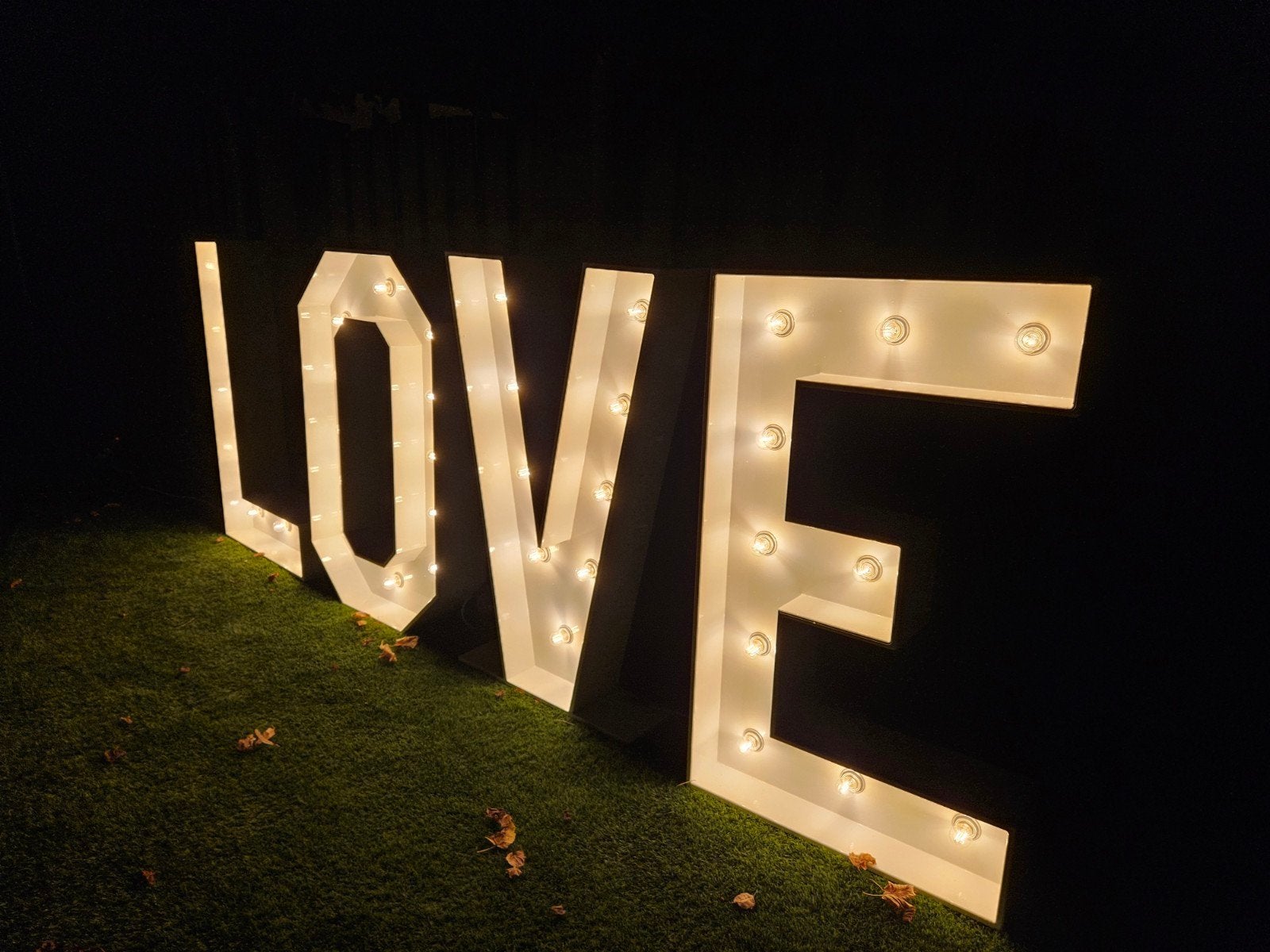 LOVE LETTERS XL 1,26 M HOOG  bruiloften huwelijk, Eén persoon