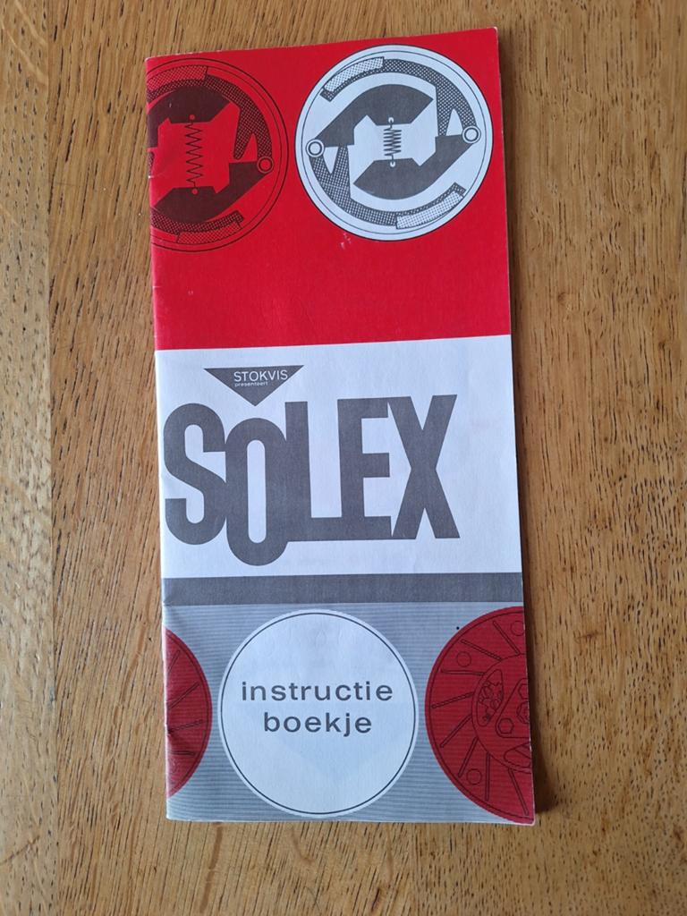 Instructieboekje Solex., Fietsen en Brommers, Ophalen of Verzenden, Gebruikt