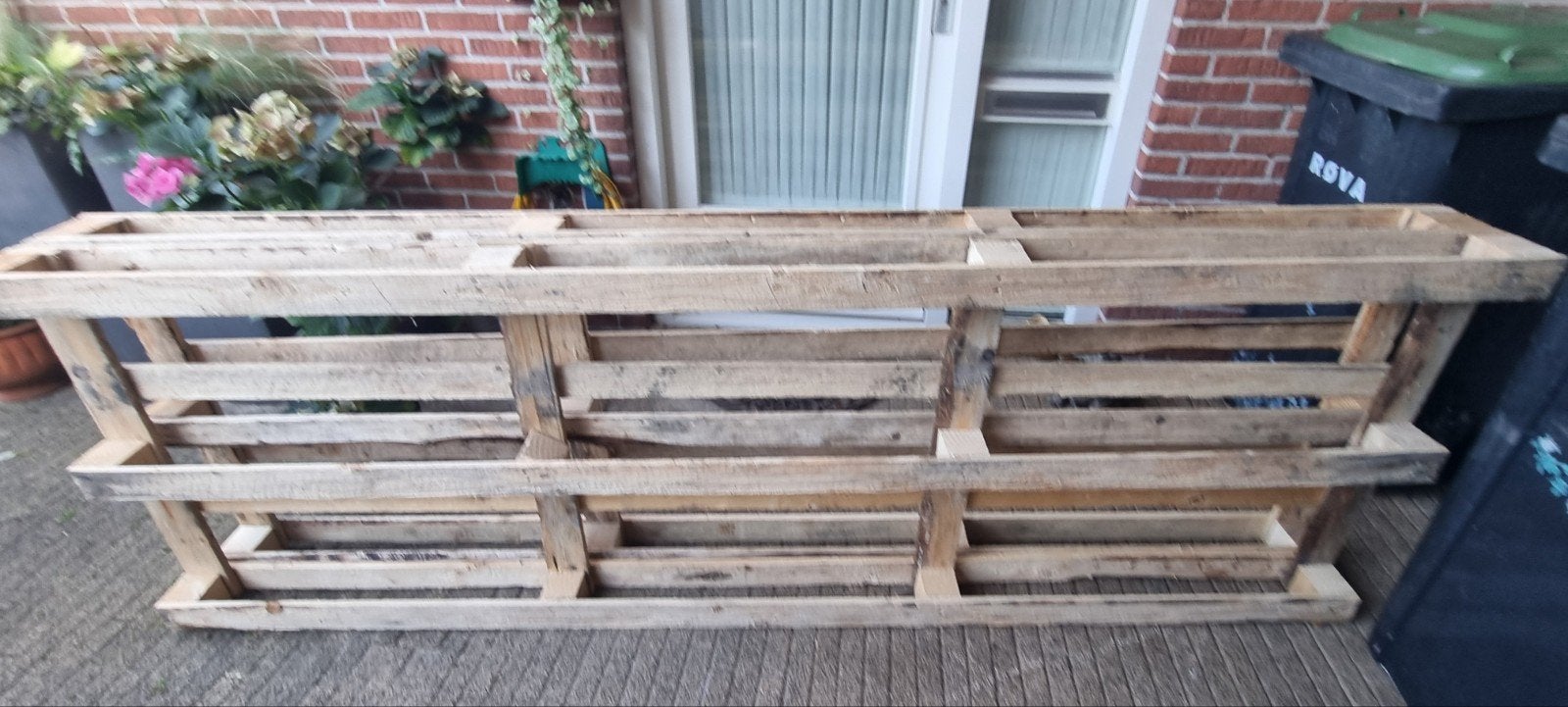 Gratis houten pallets ophalen in Hasselt Overijssel, Ophalen, Zo goed als nieuw, 200 tot 250 cm, 50 mm of meer