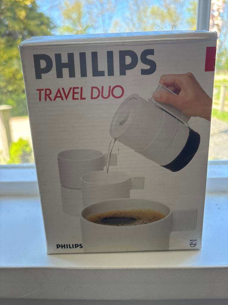 Philips Travel Duo - Nieuw in doos - koffie, Ophalen of Verzenden, Nieuw