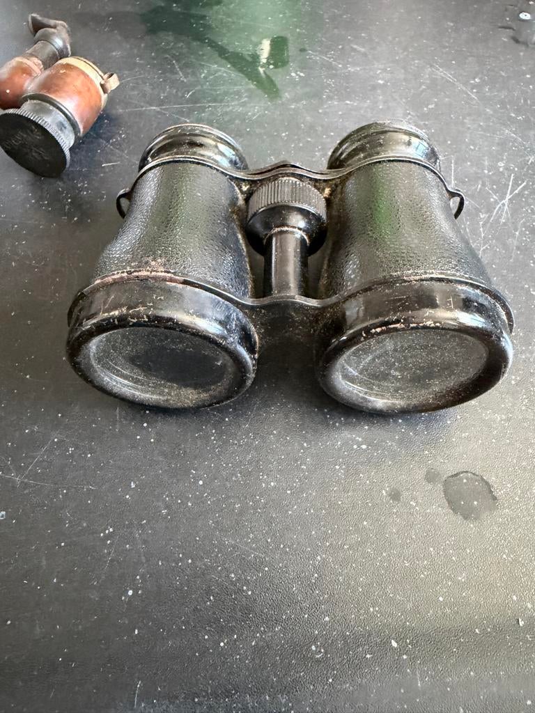 Vintage verrekijker - Klassieke optiek, Ophalen of Verzenden, Gebruikt, Minder dan 8x, Porro (met knik)