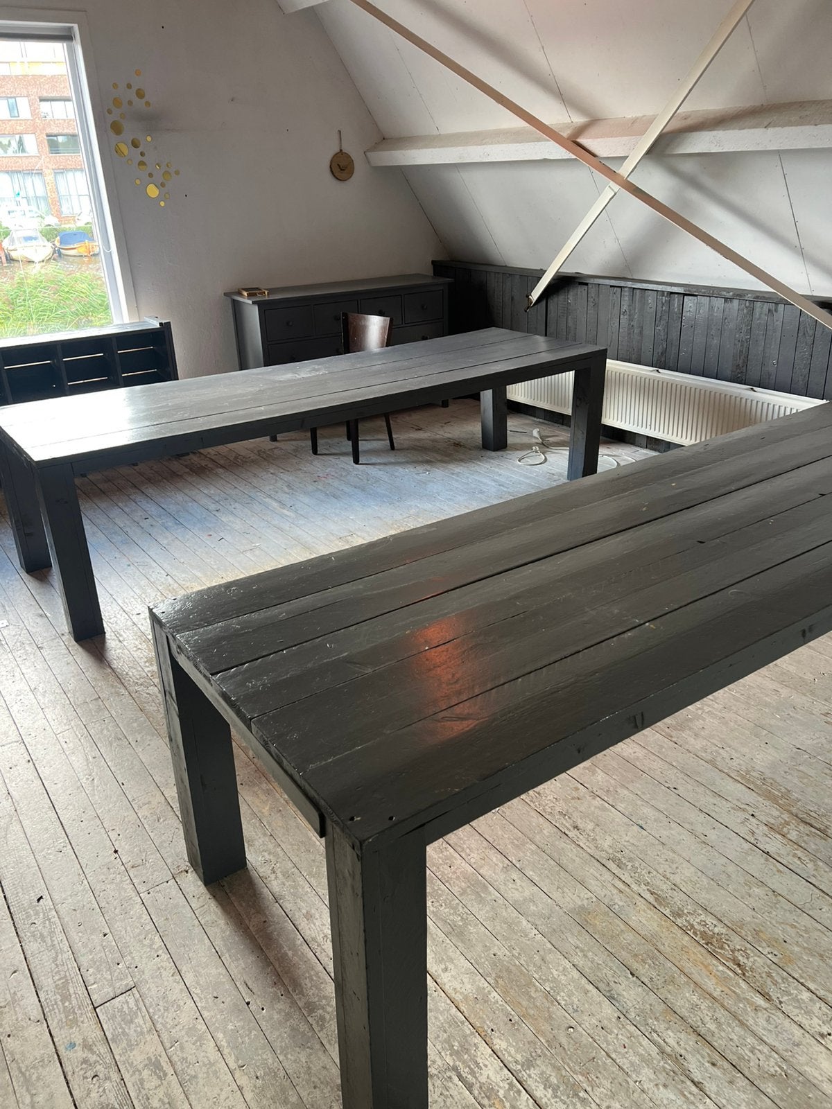 tafel steigerhout 300 x 98 x 78, Ophalen