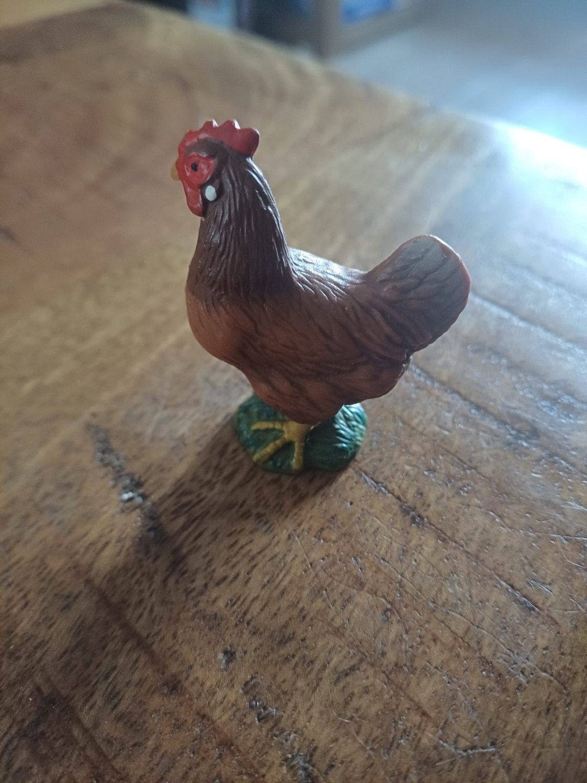 Schleich kip, Verzamelen, Dierenverzamelingen, Ophalen of Verzenden, Zo goed als nieuw, Boerderijdier, Beeldje of Figuurtje