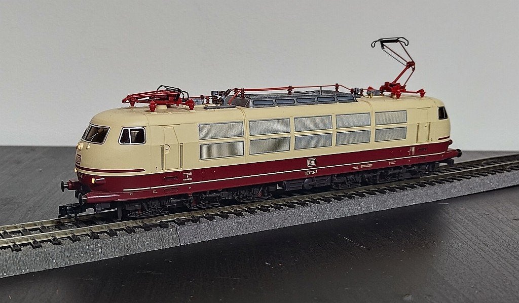 Fleischmann 437601 - DB br103 digitaal, Ophalen, Fleischmann, Zo goed als nieuw, Gelijkstroom