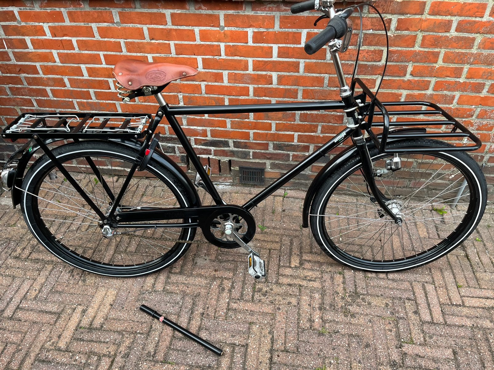 Kronan herenfiets met bagagedrager, Ophalen, Zo goed als nieuw, Overige merken, Versnellingen
