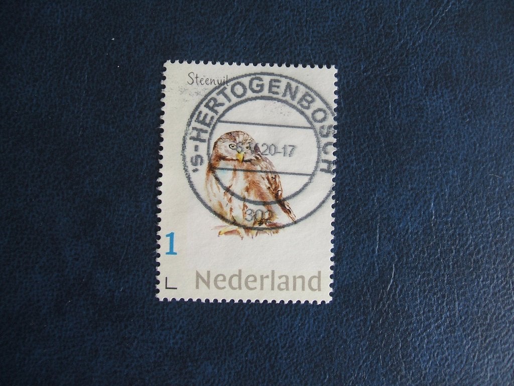 Nederland vogels uil, Ophalen of Verzenden, Na 1940, Gestempeld
