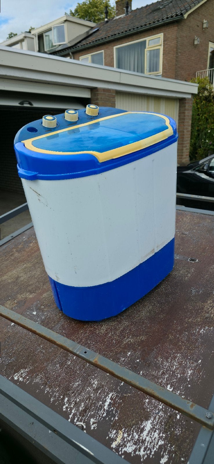 Mestic MW-120 Mini Wasmachine - Compact en Draagbaar, Ophalen, Minder dan 85 cm, Minder dan 4 kg, Bovenlader