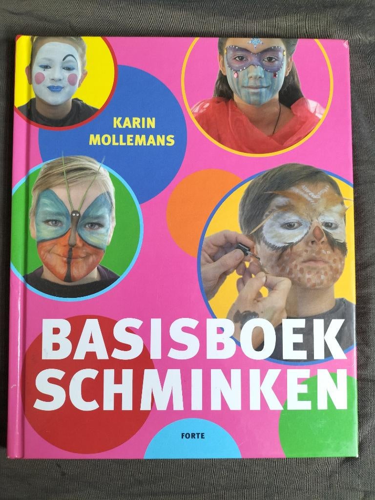 Karin Mollemans - Basisboek schminken, Boeken, Ophalen of Verzenden, Zo goed als nieuw, Karin Mollemans