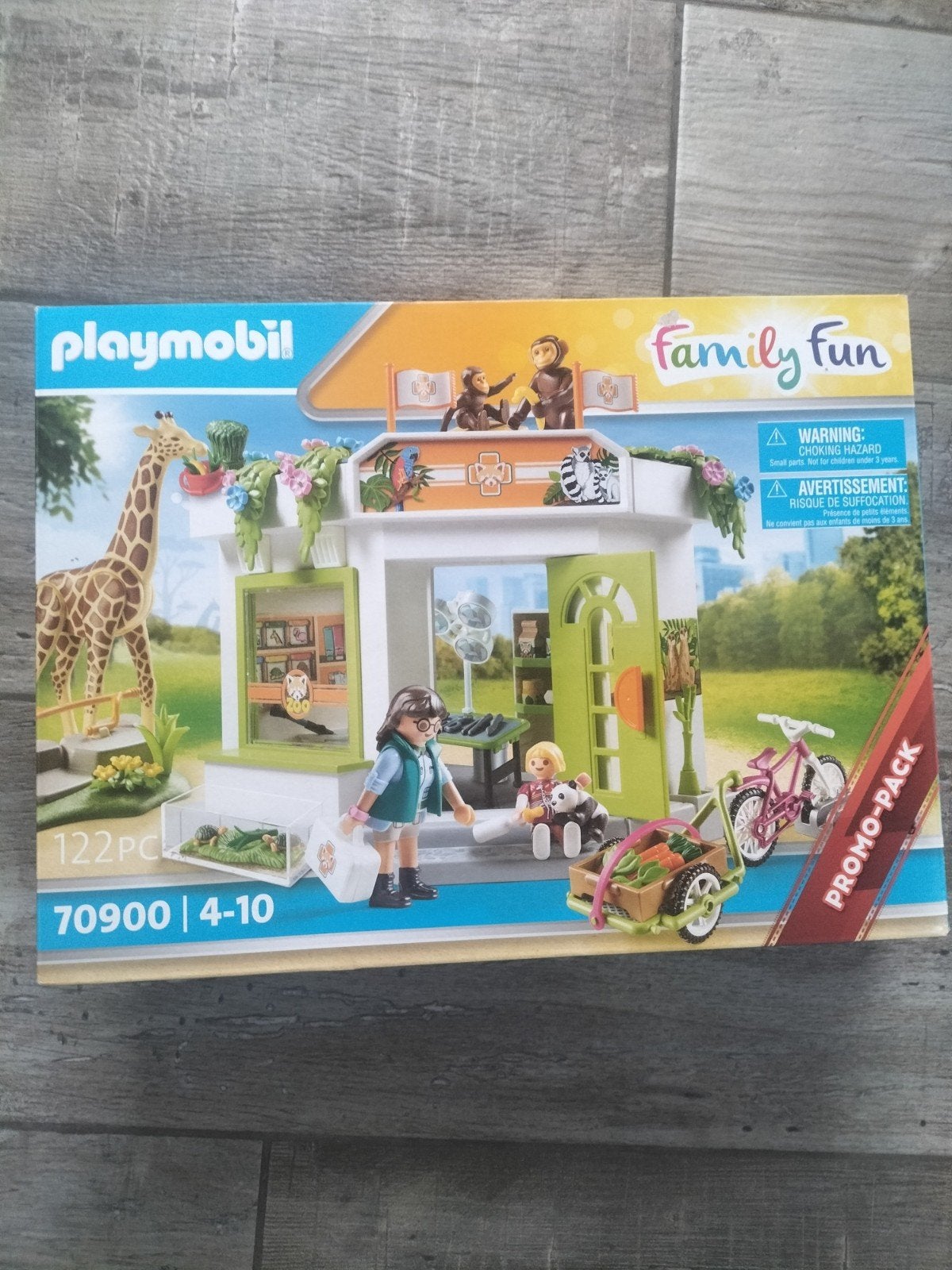 Playmobil family fun dierenkliniek 70900, Ophalen, Zo goed als nieuw