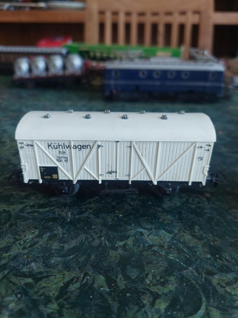 Märklin Koelwagen met huif - H0, Hobby en Vrije tijd, Modeltreinen | H0, Ophalen of Verzenden