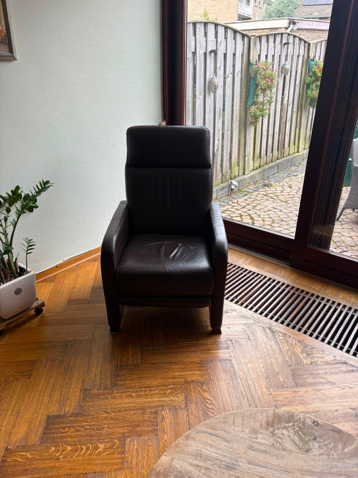 relax stoel, Huis en Inrichting, Fauteuils, Ophalen, Zo goed als nieuw, 75 tot 100 cm, 50 tot 75 cm
