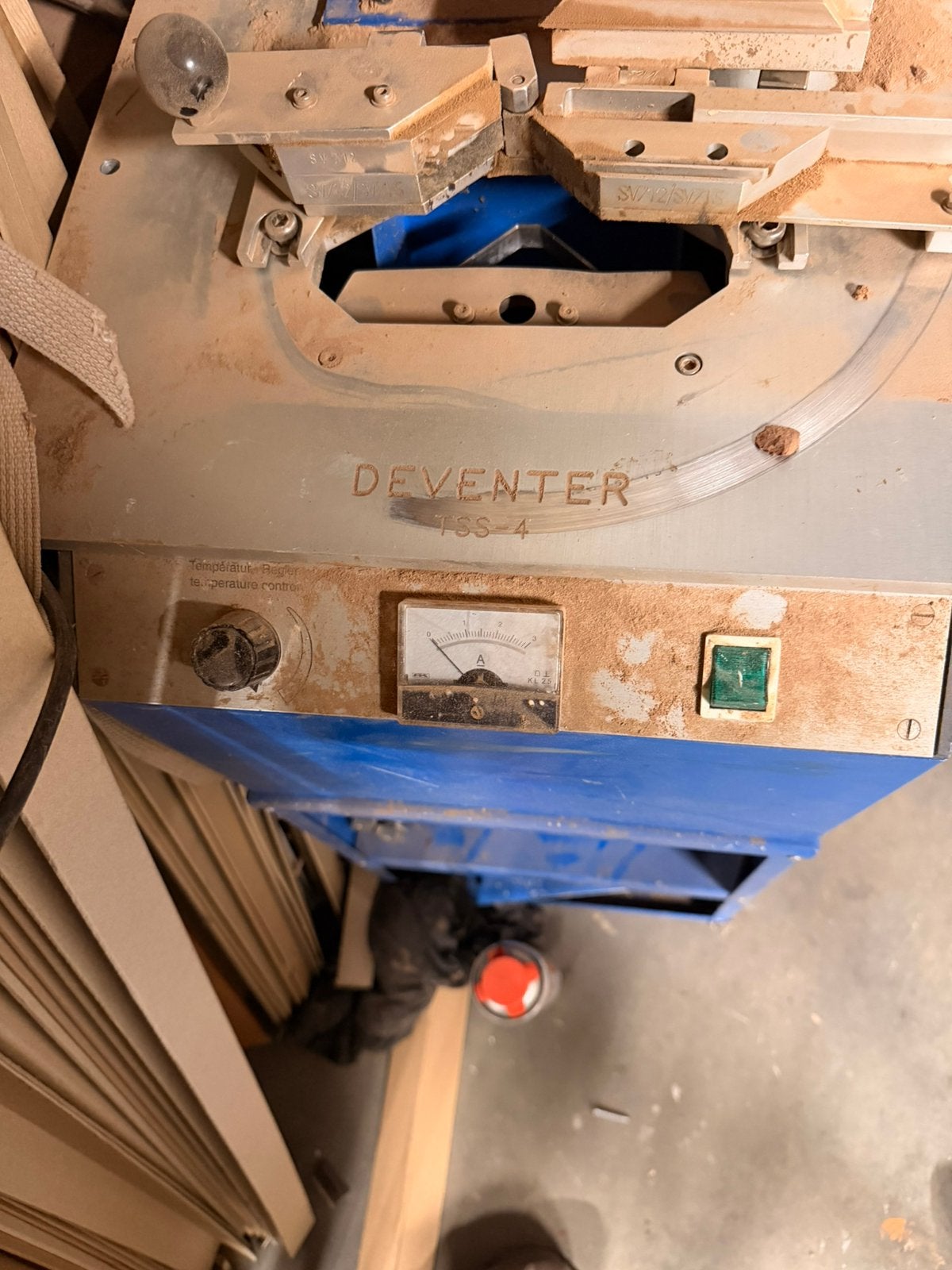 Deventer TSS-4 Thermische Las- en Snijmachine Tochtstrips, Ophalen, Gebruikt