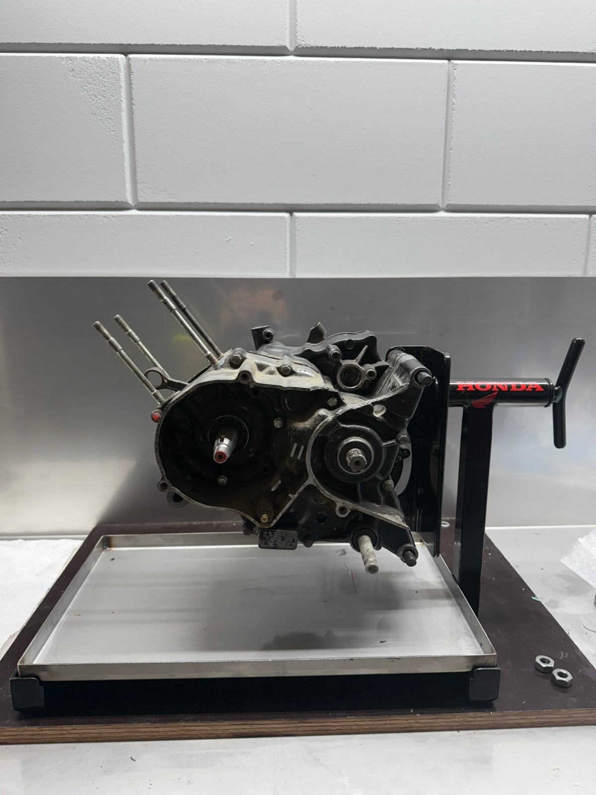 Honda MB5 onderblok, Ophalen of Verzenden, Gebruikt, Blok, Overige merken