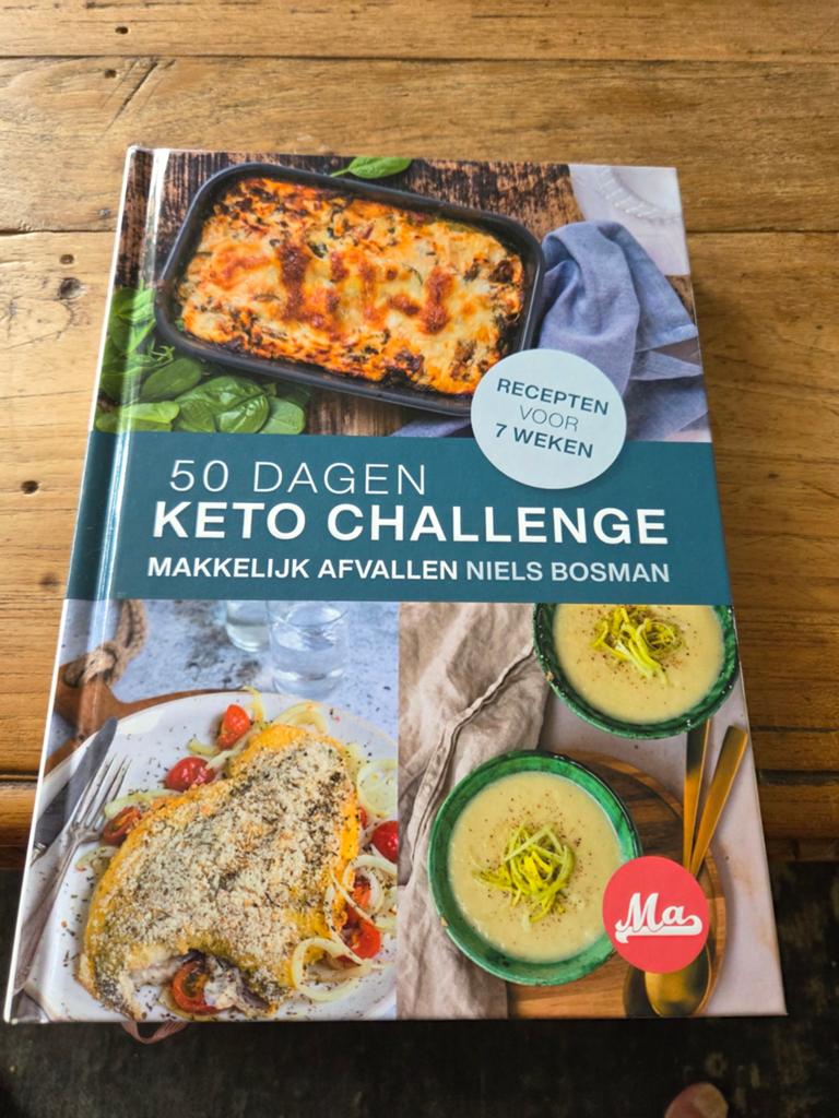 Niels Bosman - 50 Dagen Keto Challenge, Boeken, Ophalen of Verzenden, Zo goed als nieuw, Niels Bosman