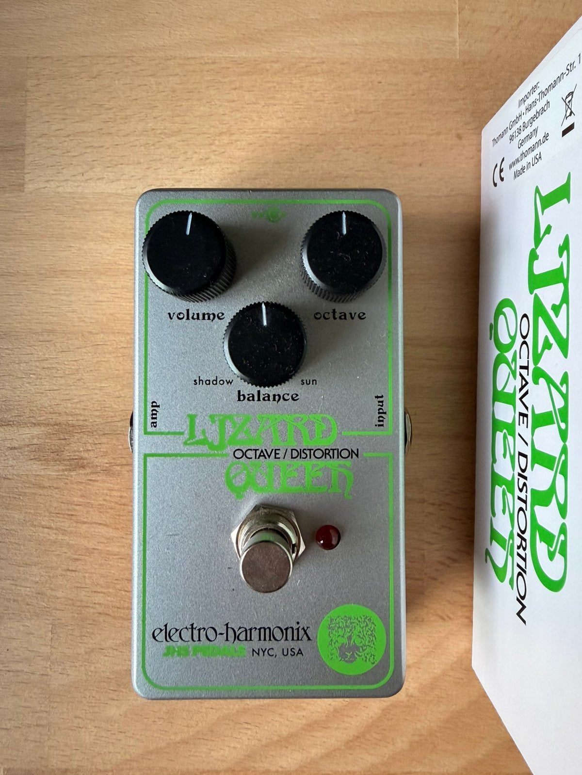 EHX JHS Lizard Queen Octave Distortion, Ophalen of Verzenden, Zo goed als nieuw