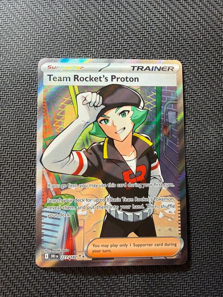 Team Rocket’s Proton 227/182 Destined Rivals Pokemon, Ophalen, Nieuw, Losse kaart