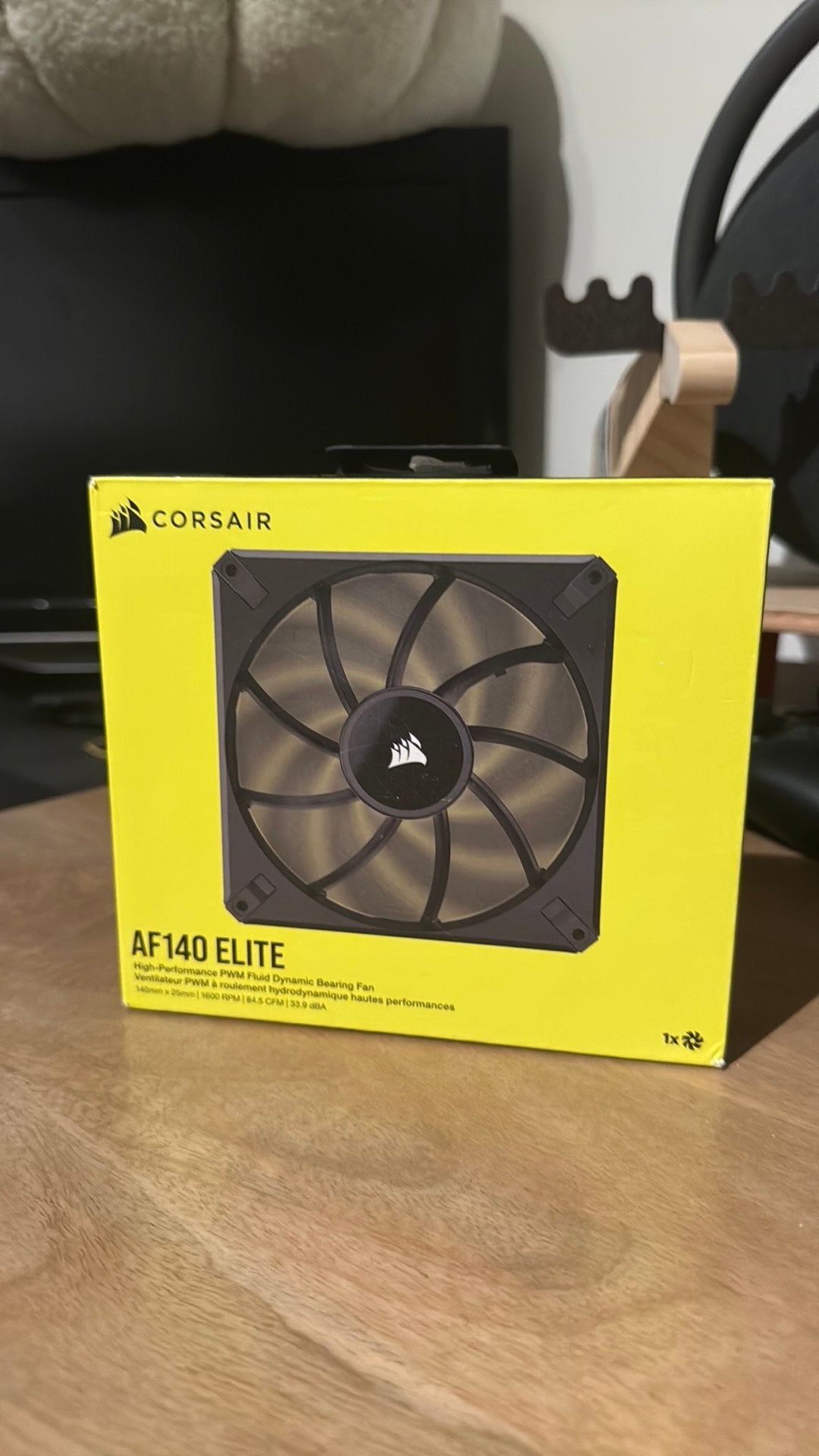 Corsair AF140 ELITE computer fan, Computers en Software, Ophalen of Verzenden, Zo goed als nieuw, Luchtkoeling