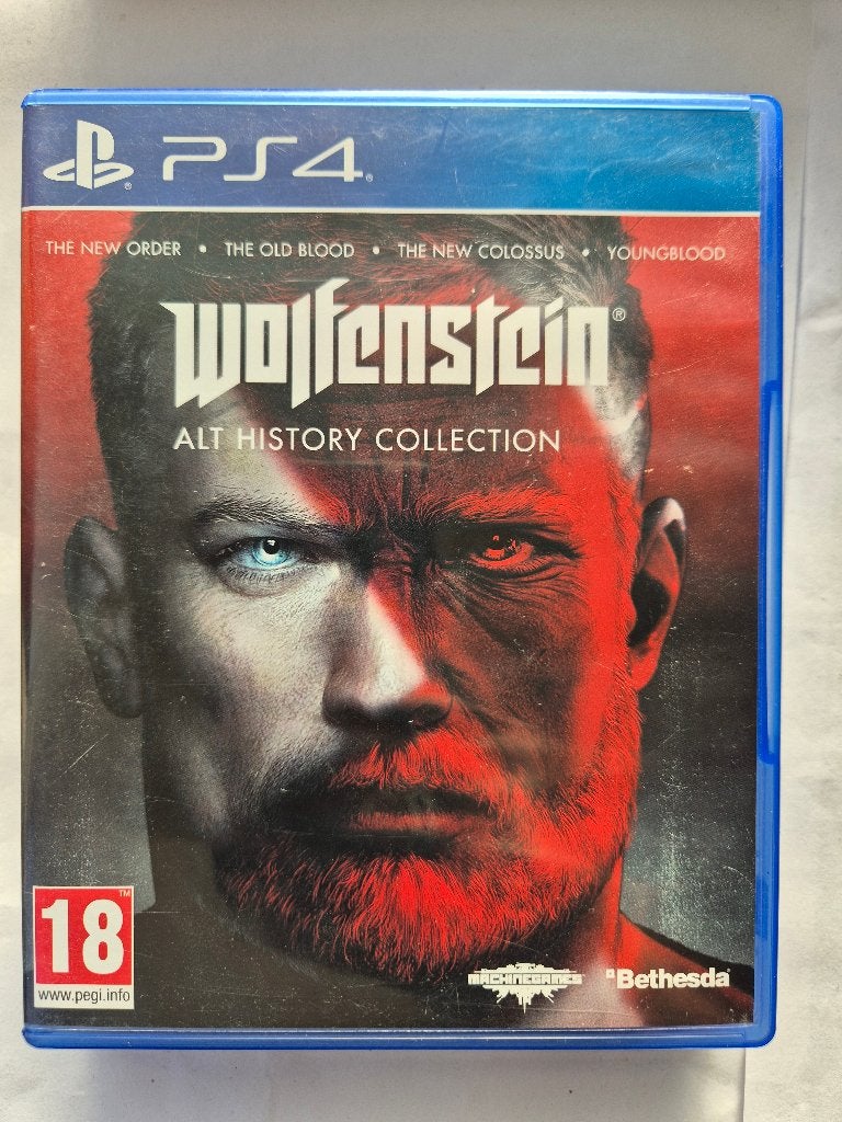 WOLFENSTEIN alt history collection, 1 speler, Ophalen of Verzenden, Gebruikt, Vanaf 3 jaar