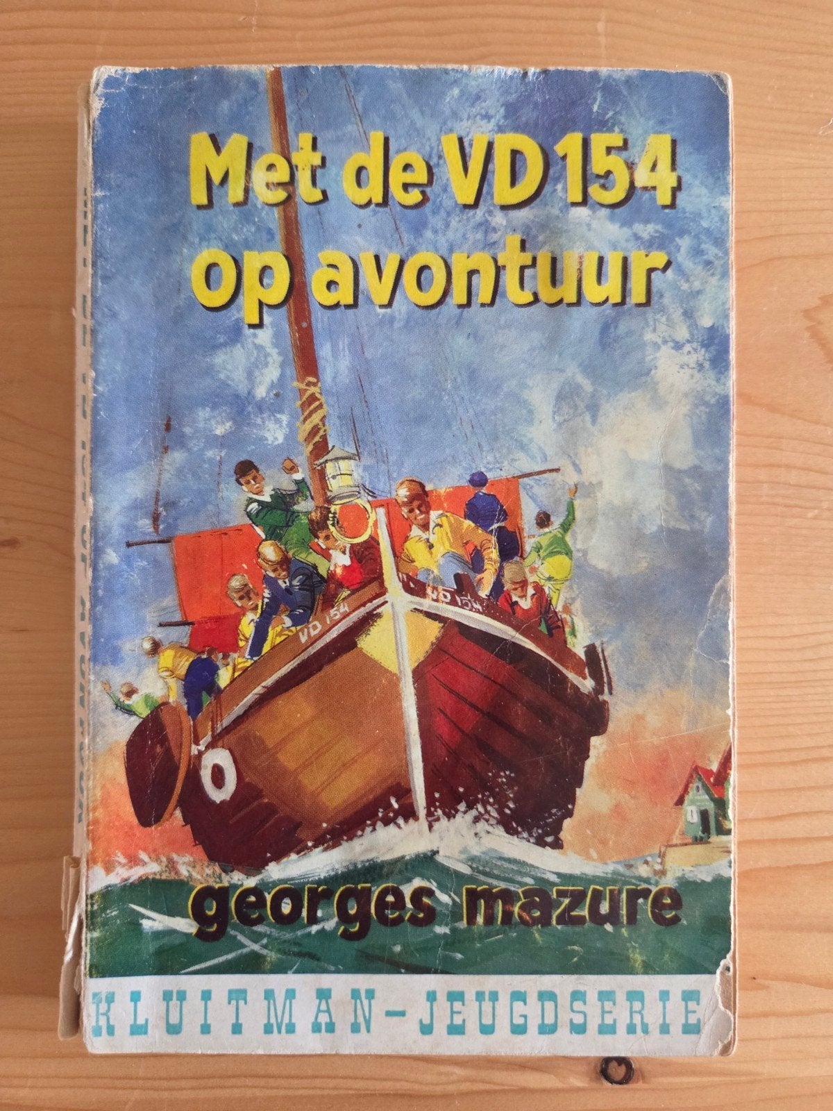 kluitman jeugdserie Georges Mazure met de vd 154 op avontuur, Ophalen of Verzenden, Gelezen, Fictie algemeen