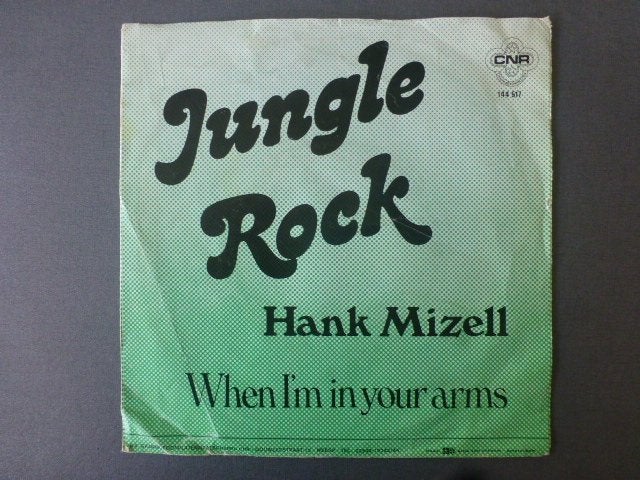 Hank Mizell. Jungle rock. / When I'm in your arms., Ophalen of Verzenden, Gebruikt, 7 inch, Pop