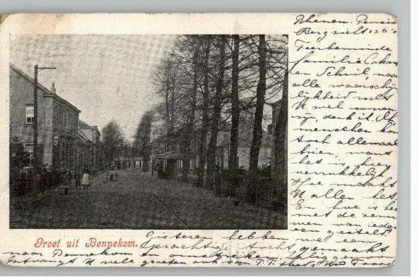 Groet uit Bennekom  Prachtkaart st 1904