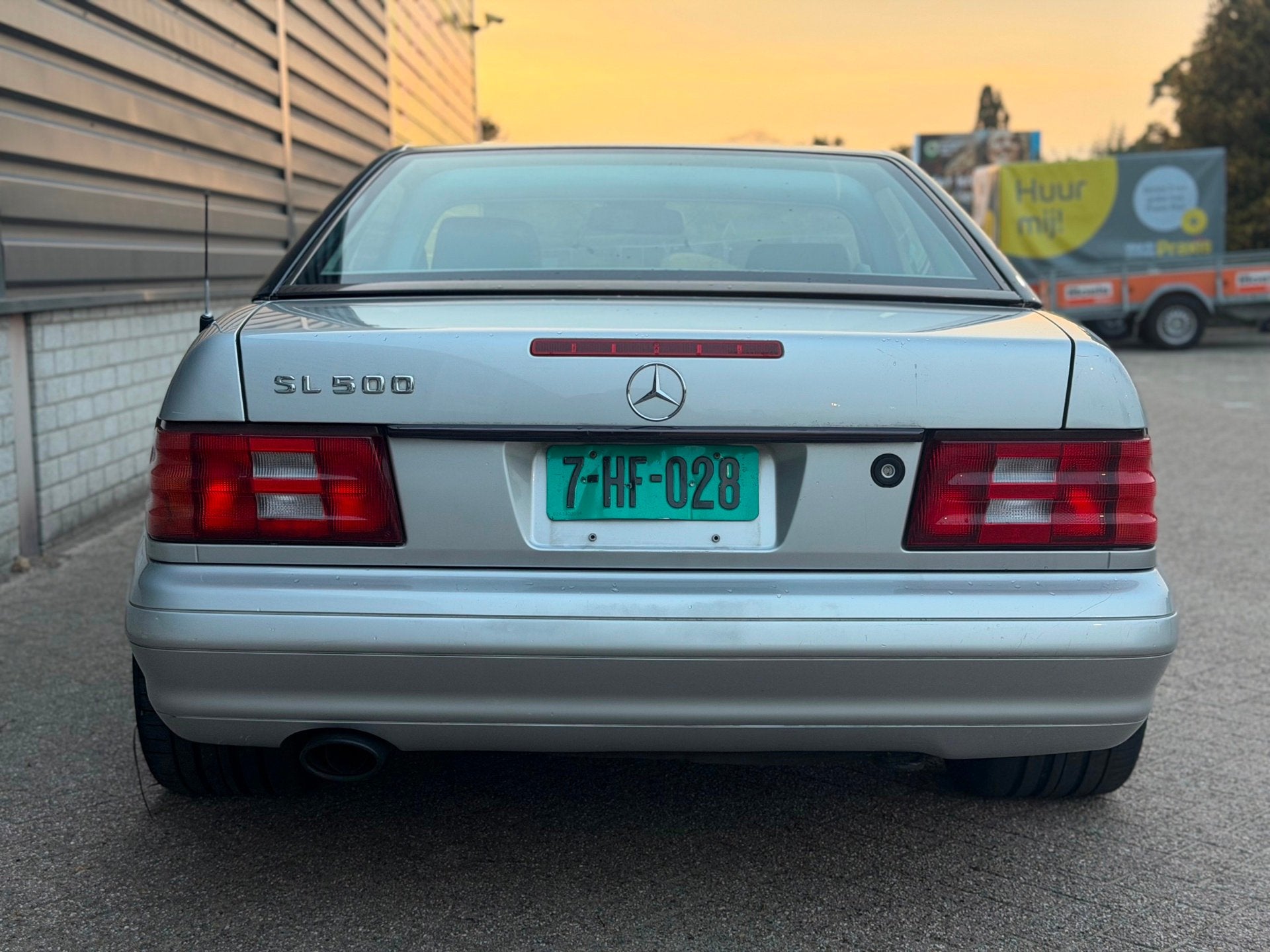 Mercedes-Benz SL500 V8 Automaat | hardtop | 20inch, Auto's, Automaat, Cabriolet, 320 pk, Leder
