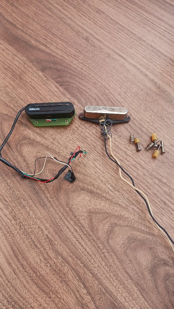 Dimarzio Twang king en Chopper T, Muziek en Instrumenten, Ophalen of Verzenden, Gebruikt, Elektrische gitaar