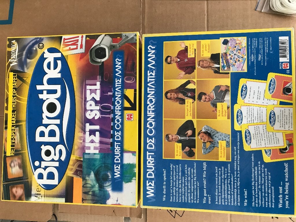Bordspel Big Brother       µs, Ophalen of Verzenden