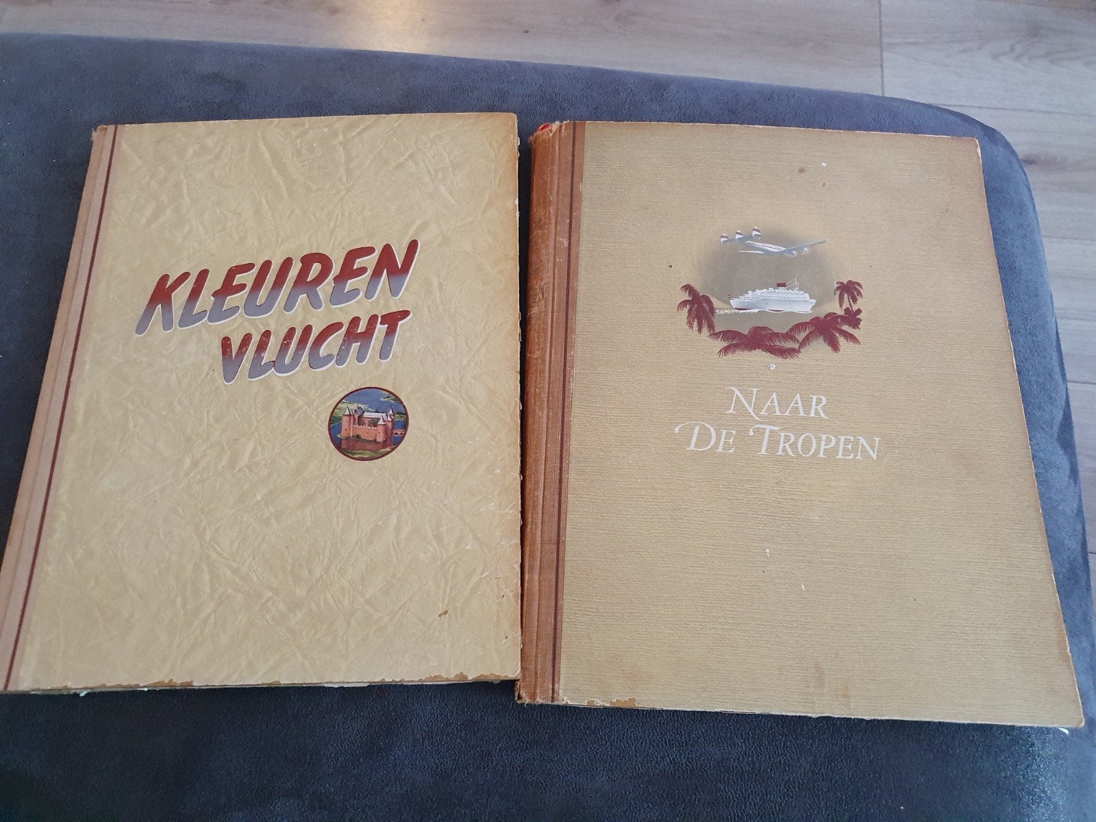 Kleurenvlucht en Naar de tropen, Boeken, Ophalen of Verzenden, Gelezen, Plaatjesalbum